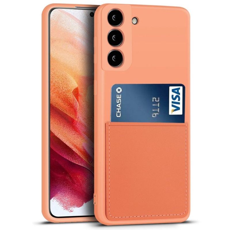 Handyhülle Für Samsung Galaxy S21 5G Mia Silikon-kartenhalter