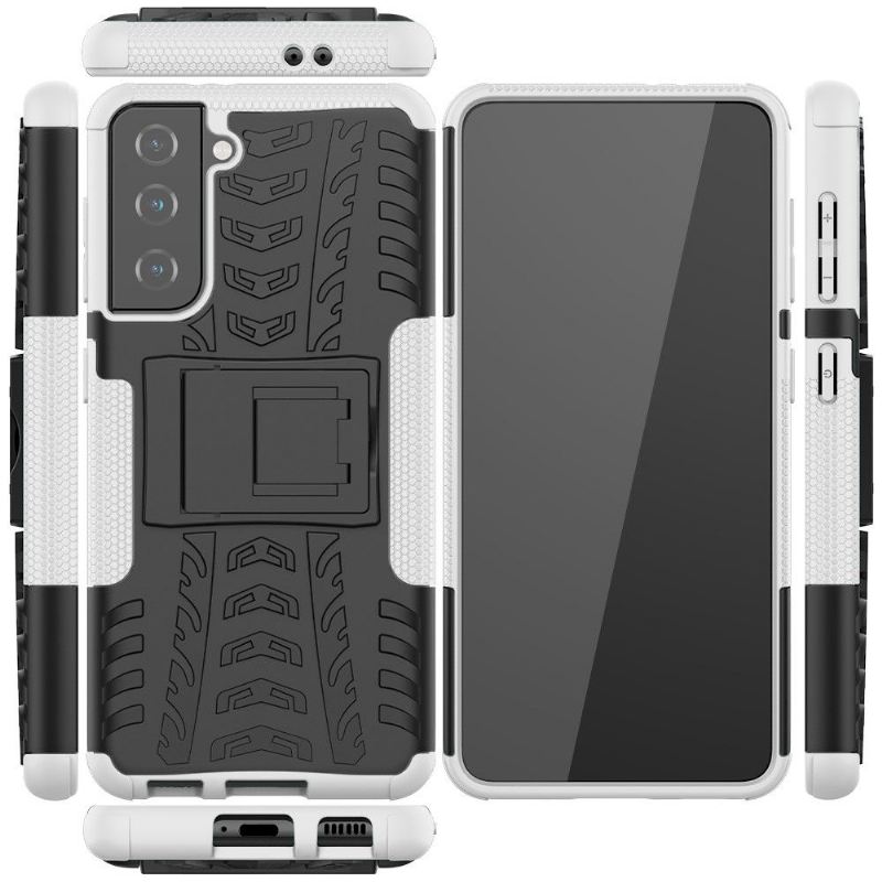 Hülle Für Samsung Galaxy S21 5G Anti-Sturz Rutschfest Mit Stütze