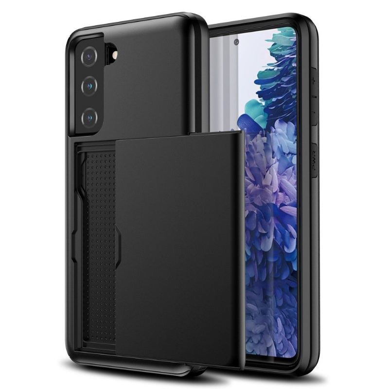 Hülle Für Samsung Galaxy S21 5G Locard Kartenetui Mit Mattem Effekt