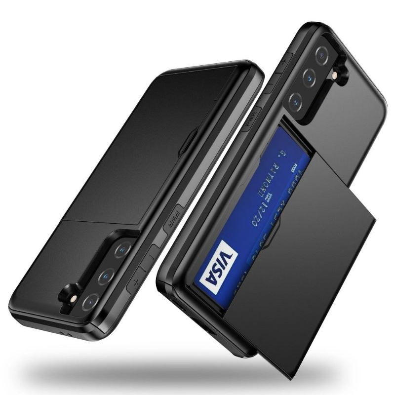 Hülle Für Samsung Galaxy S21 5G Locard Kartenetui Mit Mattem Effekt