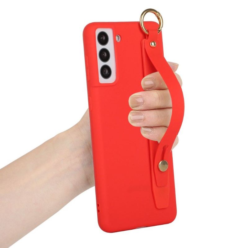 Hülle Für Samsung Galaxy S21 5G Silikonarmband