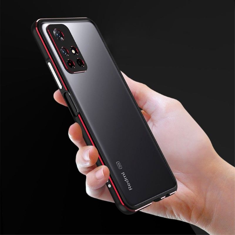 Handyhülle Für Poco M4 Pro 5G Stoßstange Aus Aluminium