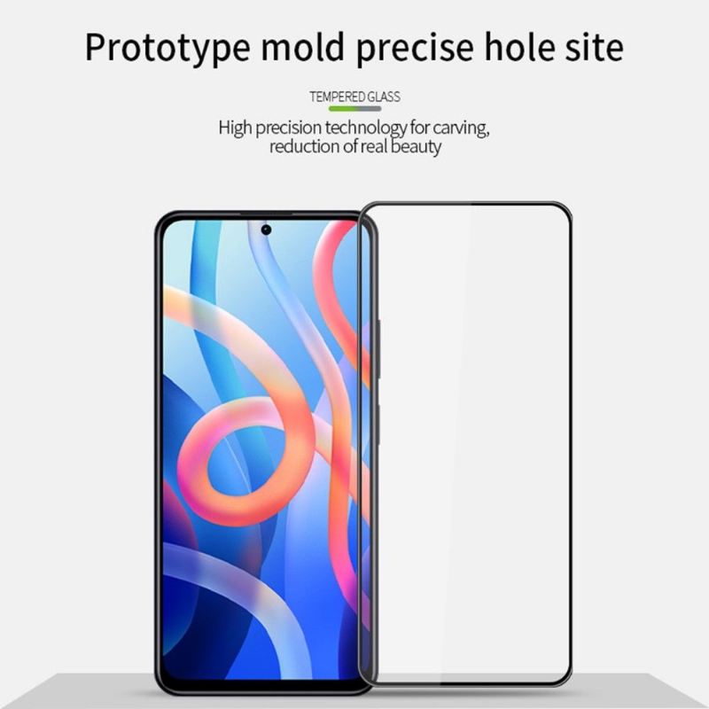 Xiaomi Poco M4 Pro 5G Displayschutzfolie Aus Gehärtetem Glas In Voller Größe