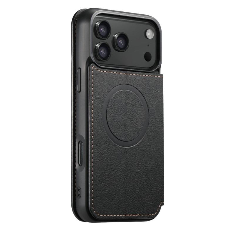 Flip Case Für iPhone 17 Pro Magsafe Kompatibles Vintage-design