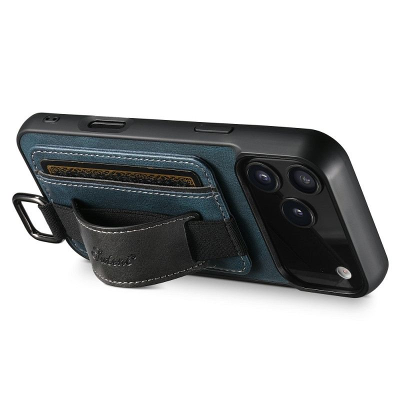 Hülle Für iPhone 17 Pro Kartenetui Im Retro-design