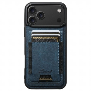 Hülle Für iPhone 17 Pro Magsafe 2-in-1 Abnehmbarer Kartenhalter