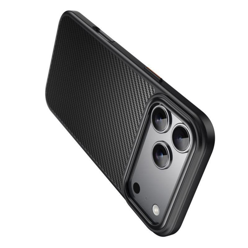 Hülle Für iPhone 17 Pro Magsafe-kompatibel Ultradünn Carbon