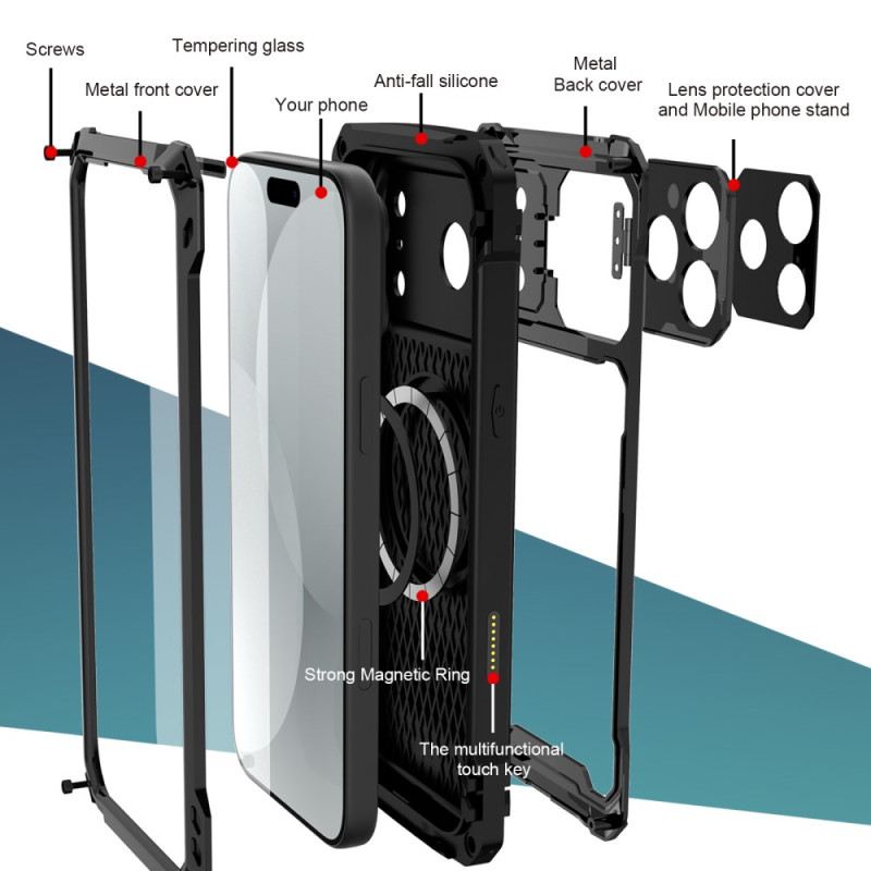 Hülle Für iPhone 17 Pro Magsafe Premium-schutz