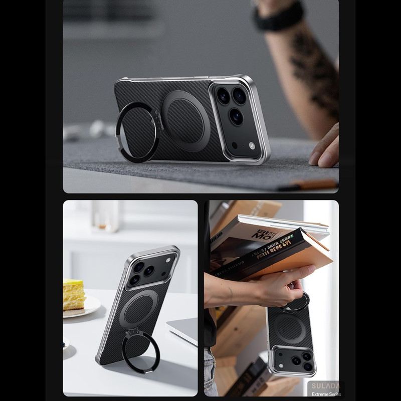 Hülle iPhone 17 Pro Handyhülle Magsafe-kompatible Ultradünne Halterung