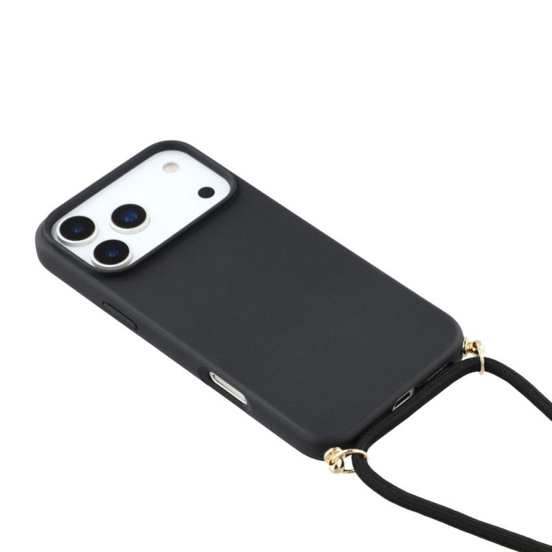 Hülle iPhone 17 Pro Handyhülle Silikonkordel