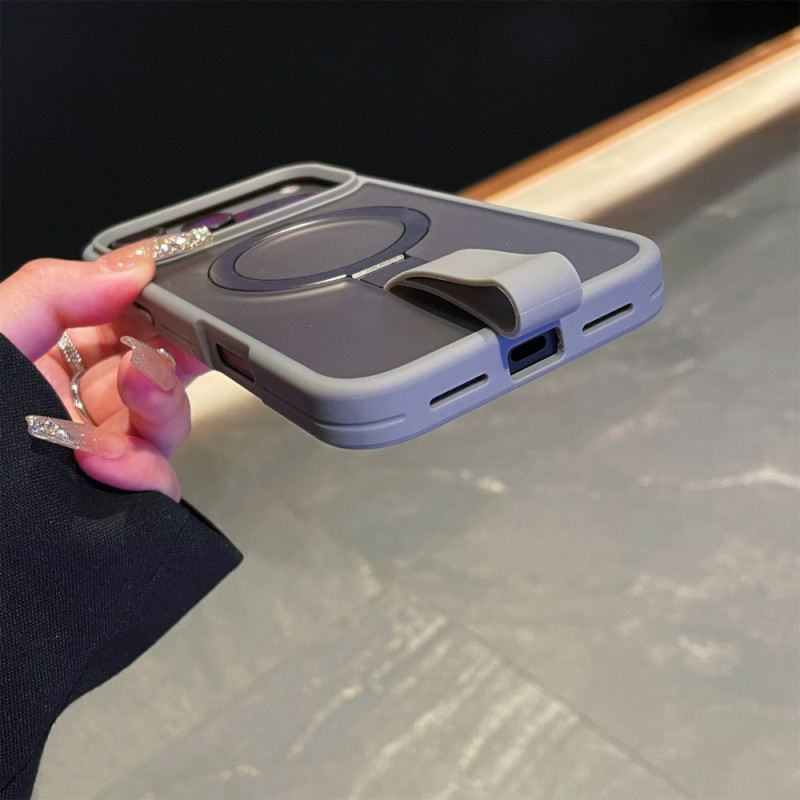 Hülle iPhone 17 Pro Integriertes Lanyard Und Ringhalter