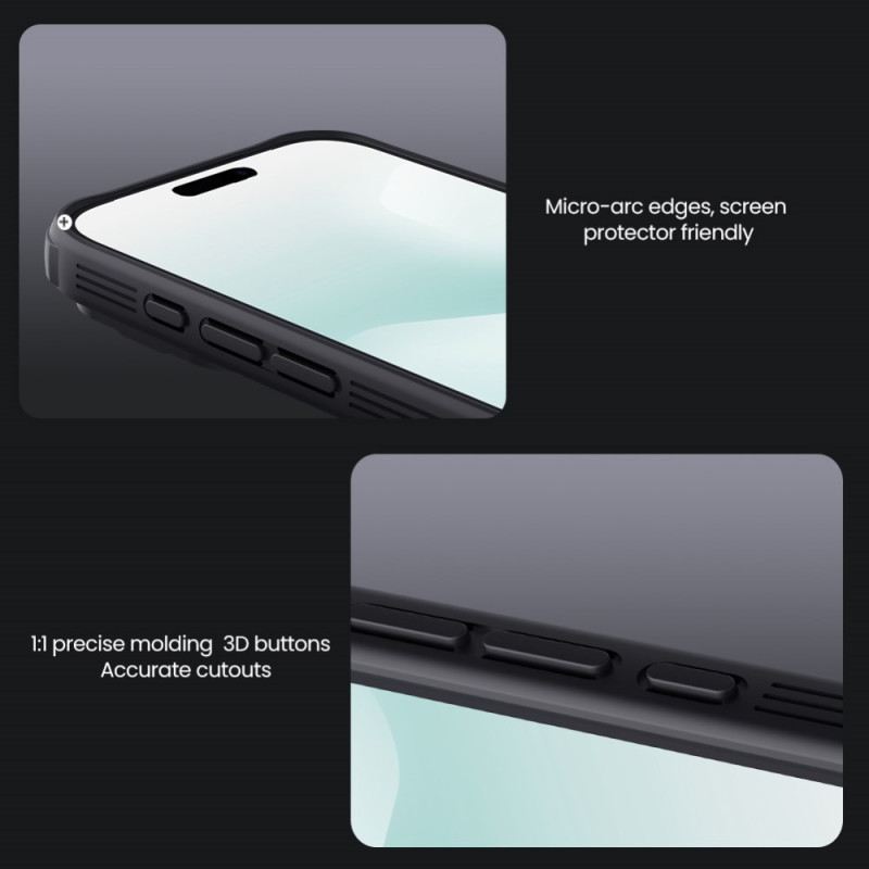 Hülle iPhone 17 Pro Magsafe Und Verschiebbare Kameraabdeckung Nillkin