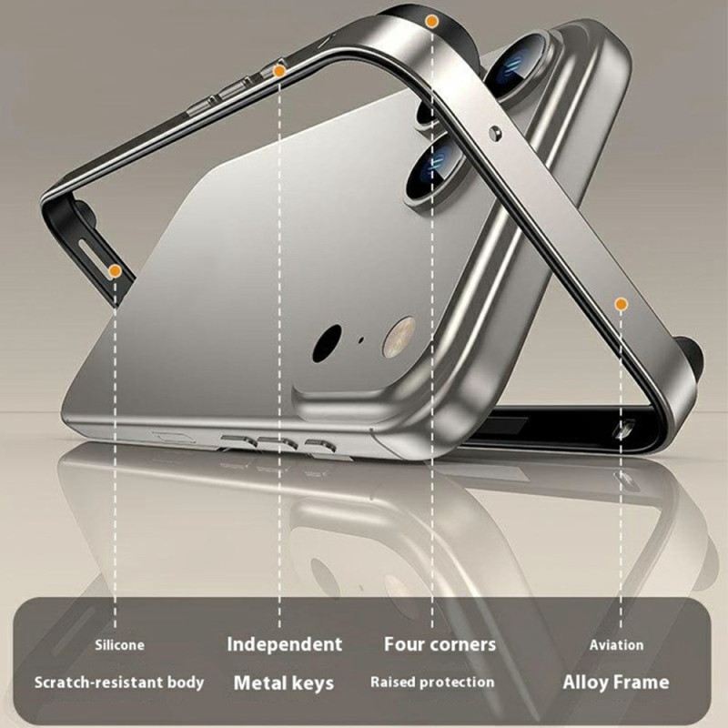 Hülle iPhone 17 Pro Metallstoßstange