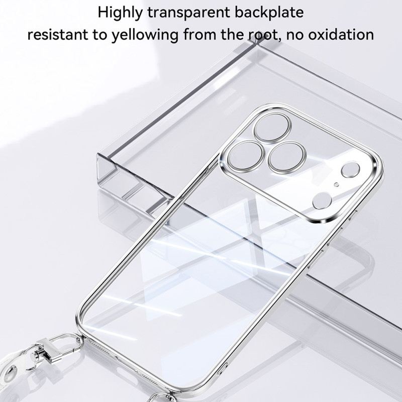 Hülle iPhone 17 Pro Transparent Mit Handschlaufe