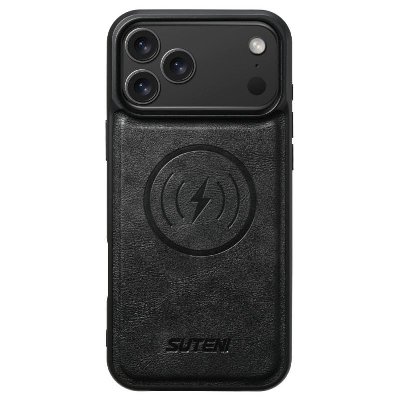 Lederhüllen iPhone 17 Pro Handyhülle Magnetisch Mit Abnehmbarer Retro-hülle