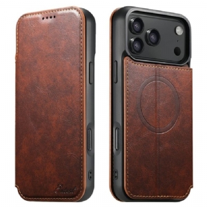 Lederhüllen iPhone 17 Pro Magsafe-kompatible Lederoptik