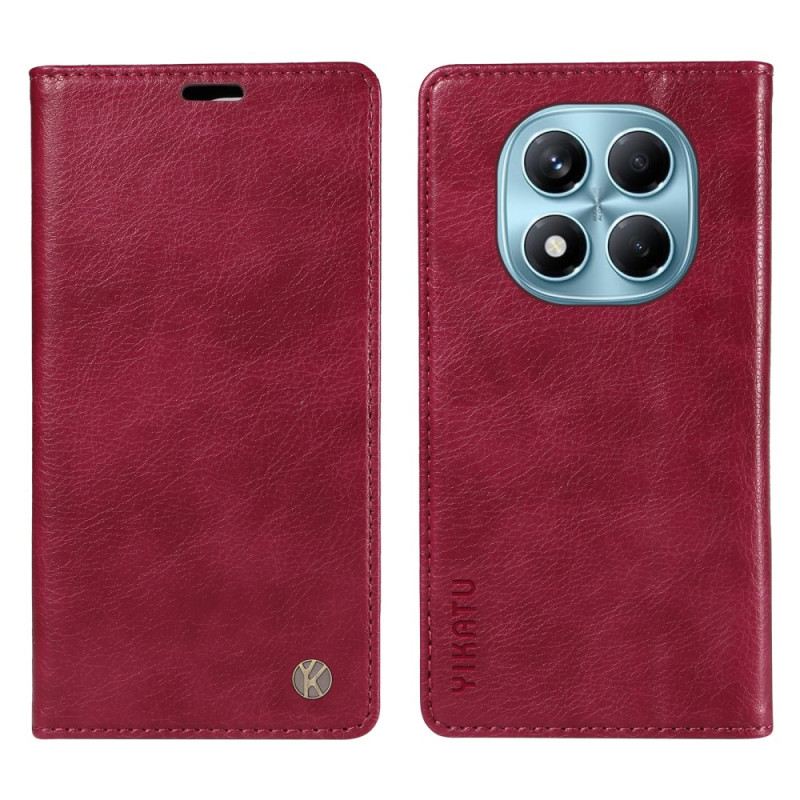 Flip Case Für Xiaomi Redmi Note 14 Pro 4g Vintage Yikatu