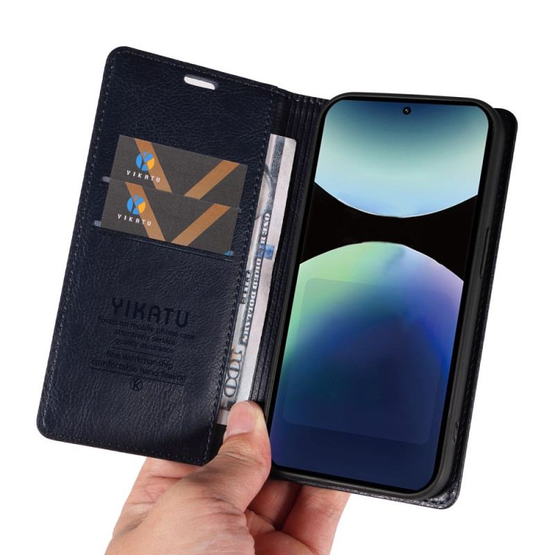 Flip Case Für Xiaomi Redmi Note 14 Pro 4g Vintage Yikatu