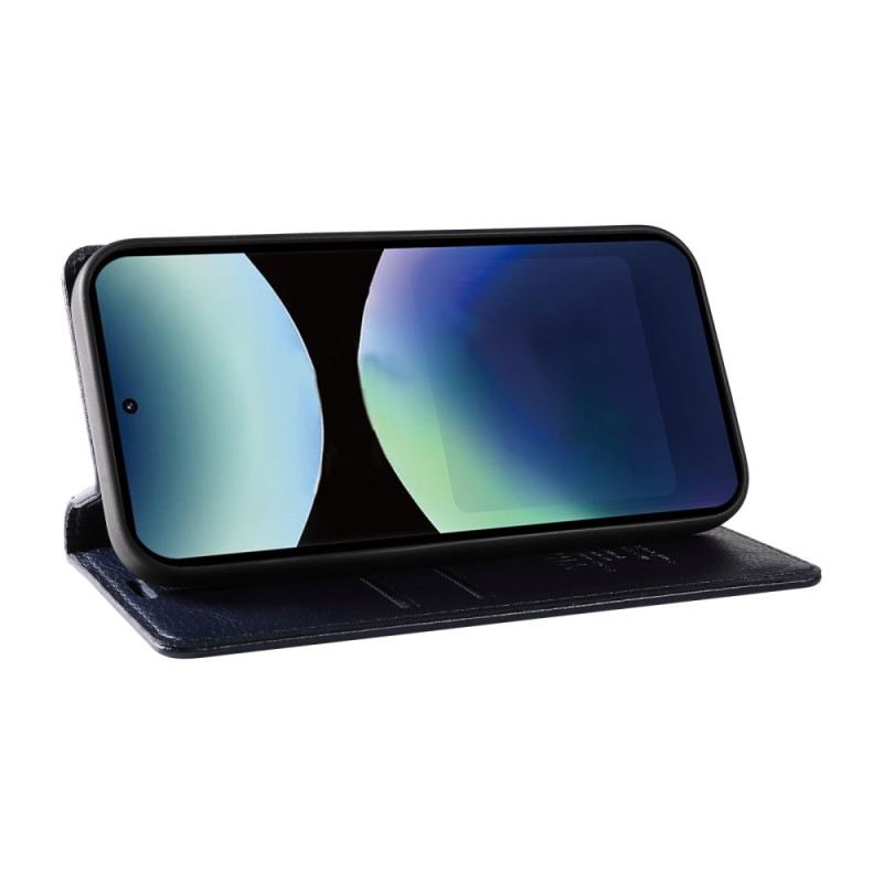 Flip Case Für Xiaomi Redmi Note 14 Pro 4g Vintage Yikatu