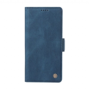 Flip Case Für Xiaomi Redmi Note 14 Pro 4g Wildlederoptik Ykatu