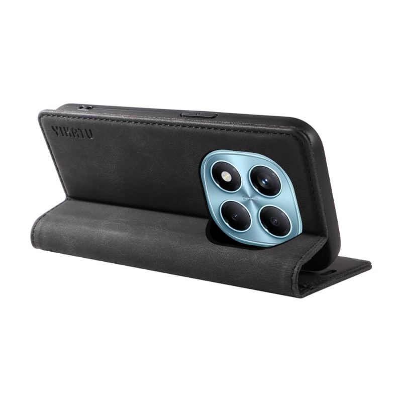 Flip Case Für Xiaomi Redmi Note 14 Pro 4g Wildlederoptik Ykatu