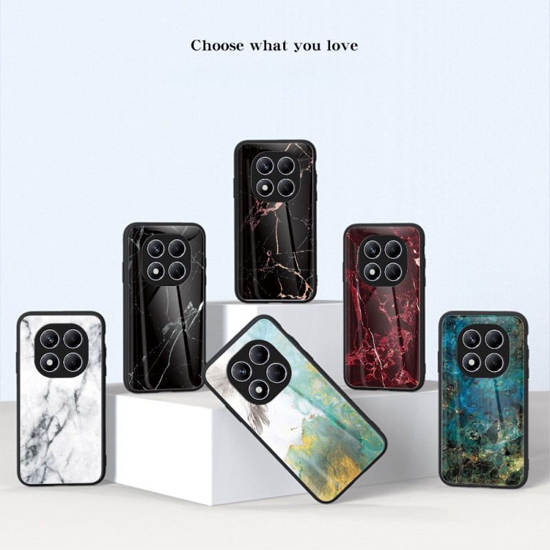 Hülle Für Xiaomi Redmi Note 14 Pro 4g Gehärtetes Glas In Marmoroptik