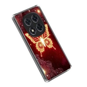 Hülle Xiaomi Redmi Note 14 Pro 4g Goldener Schmetterling