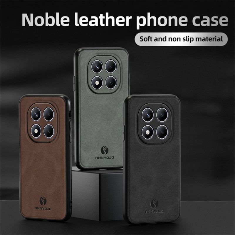 Hülle Xiaomi Redmi Note 14 Pro 4g Handyhülle Annyojo Lederoptik