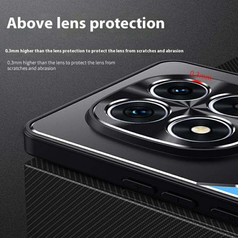 Hülle Xiaomi Redmi Note 14 Pro 4g Handyhülle Metallic-effekt