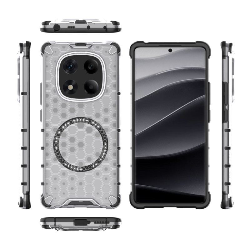 Hülle Xiaomi Redmi Note 14 Pro 4g Magsafe-kompatible Wabenstruktur