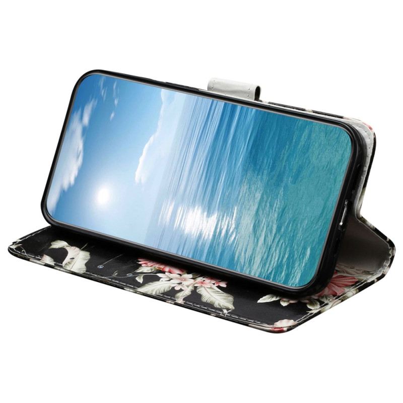 Lederhüllen Für Xiaomi Redmi Note 14 Pro 4g Rhododendren