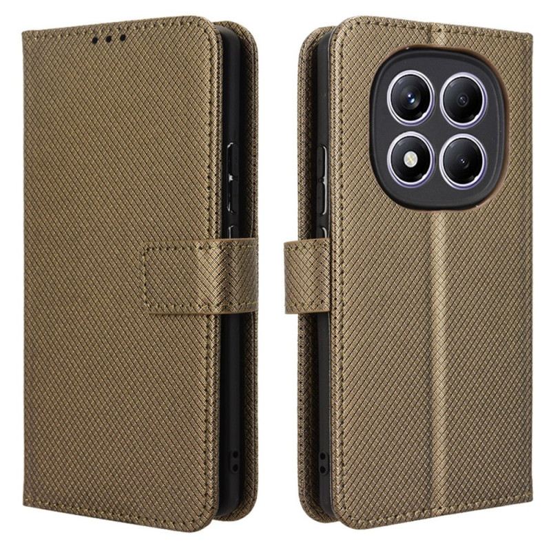 Lederhüllen Xiaomi Redmi Note 14 Pro 4g Diamantstruktur