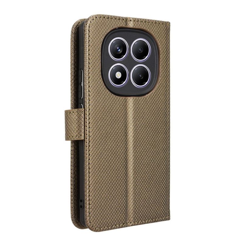 Lederhüllen Xiaomi Redmi Note 14 Pro 4g Diamantstruktur