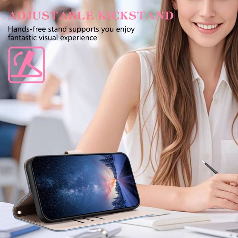 Lederhüllen Xiaomi Redmi Note 14 Pro 4g Fliege Mit Riemen