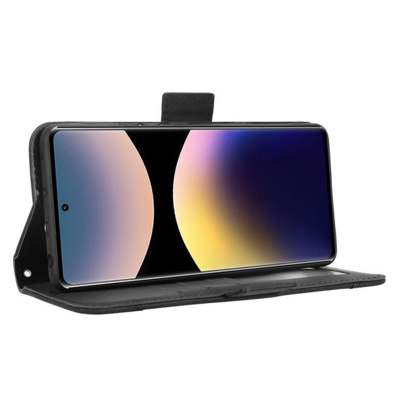 Lederhüllen Xiaomi Redmi Note 14 Pro 4g Handyhülle Mehrfach-kartenhalter