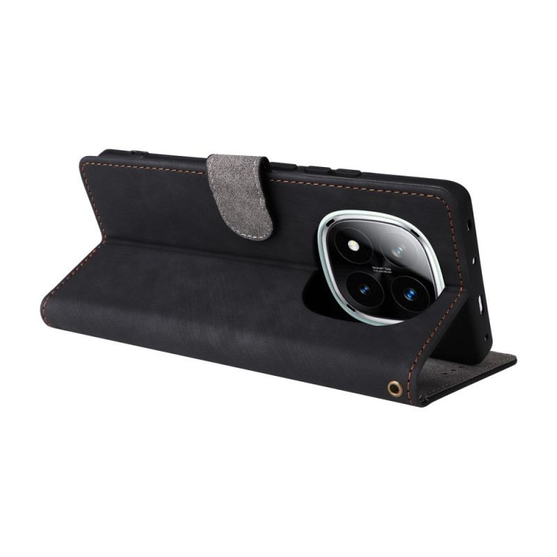 Lederhüllen Xiaomi Redmi Note 14 Pro 4g Handyhülle Rfid-schutz