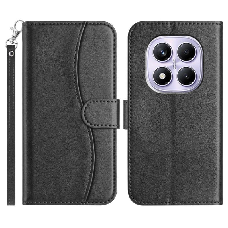 Lederhüllen Xiaomi Redmi Note 14 Pro 4g S-design Mit Riemen