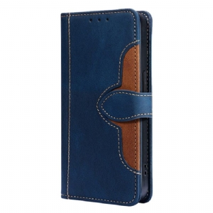 Lederhüllen Xiaomi Redmi Note 14 Pro 4g Vintage-blumendesign