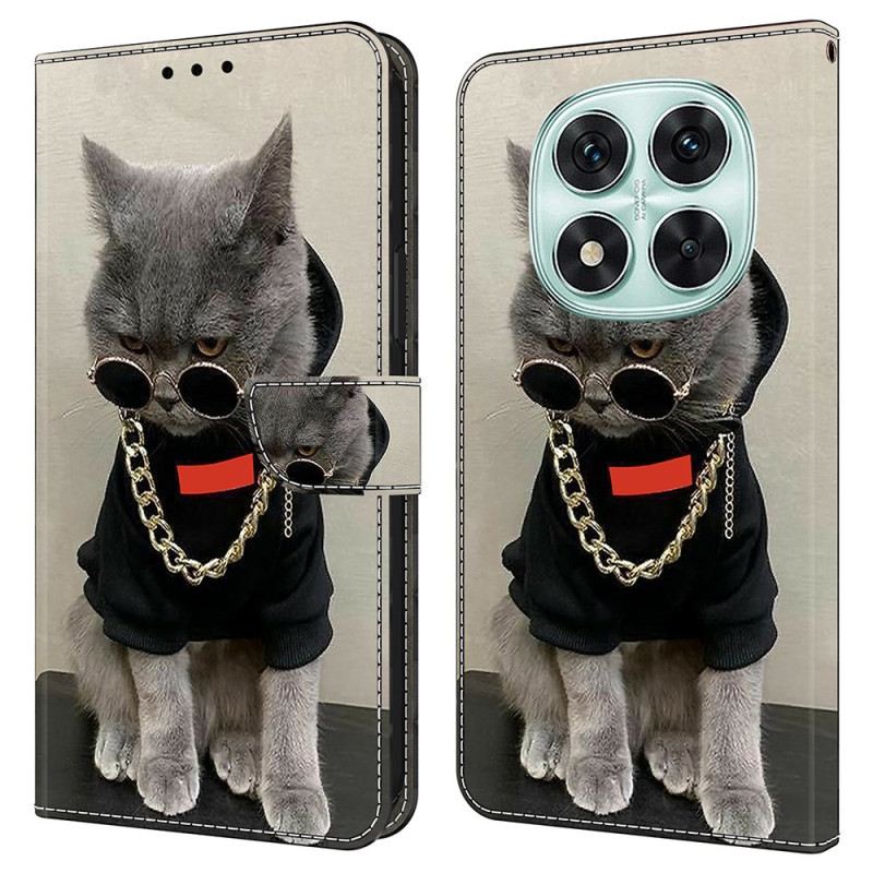 Lederhüllen Xiaomi Redmi Note 14 Pro 4g Yo-katze