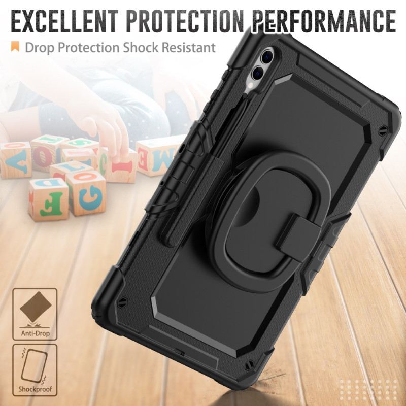 Hülle Für Samsung Galaxy Tab S10 Ultra Premium-schutz Mit Schultergurt