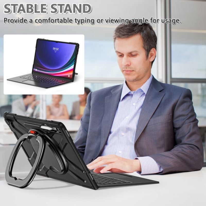 Hülle Für Samsung Galaxy Tab S10 Ultra X910 Ständer Und Griff