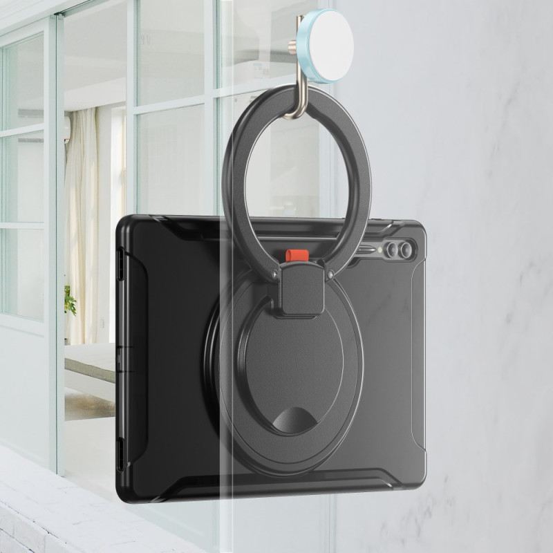 Hülle Samsung Galaxy Tab S10 Ultra Drehbarer Ringständer