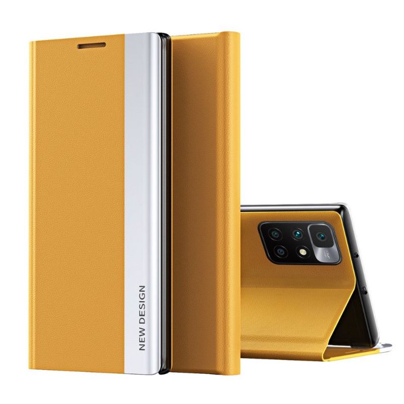 Case Für Xiaomi Redmi 10 Business-magnet In Lederoptik