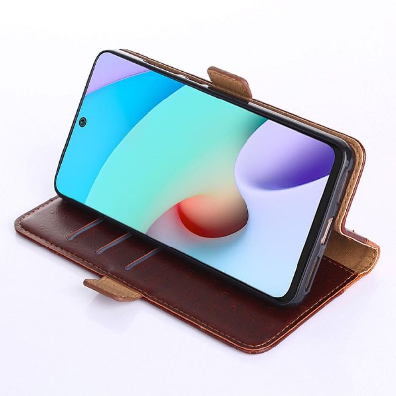 Case Für Xiaomi Redmi 10 Flip Case Ulrich Kunstleder