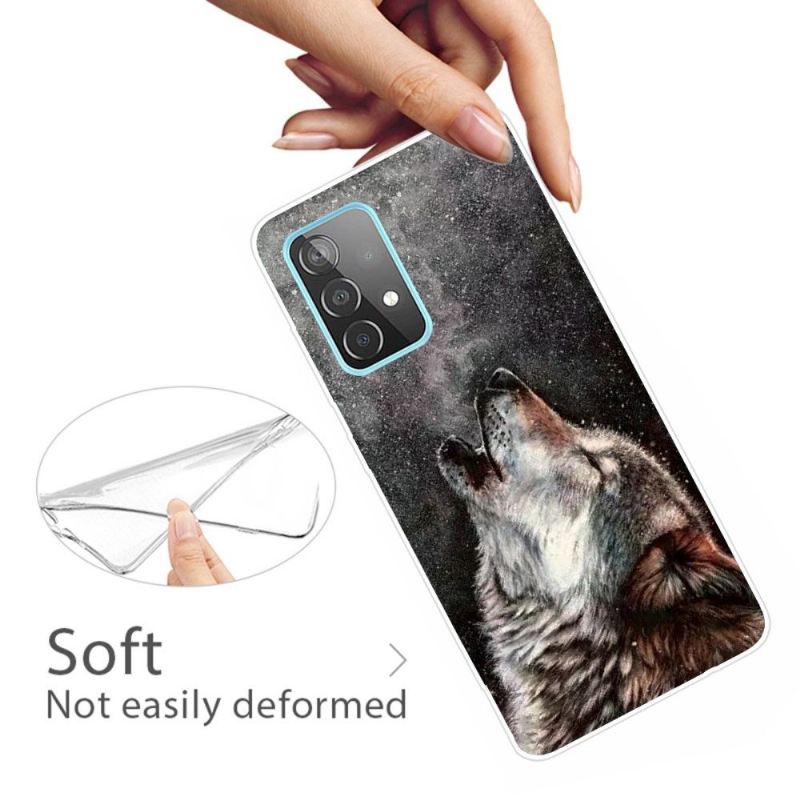 Handyhülle Für Samsung Galaxy A32 4G Wolf