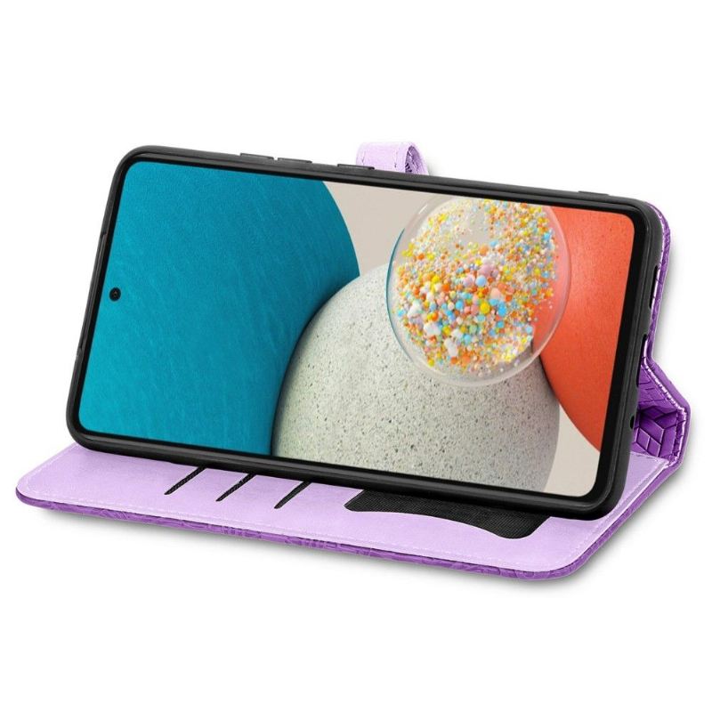 Lederhüllen Für Samsung Galaxy A32 4G Mandala-blatt