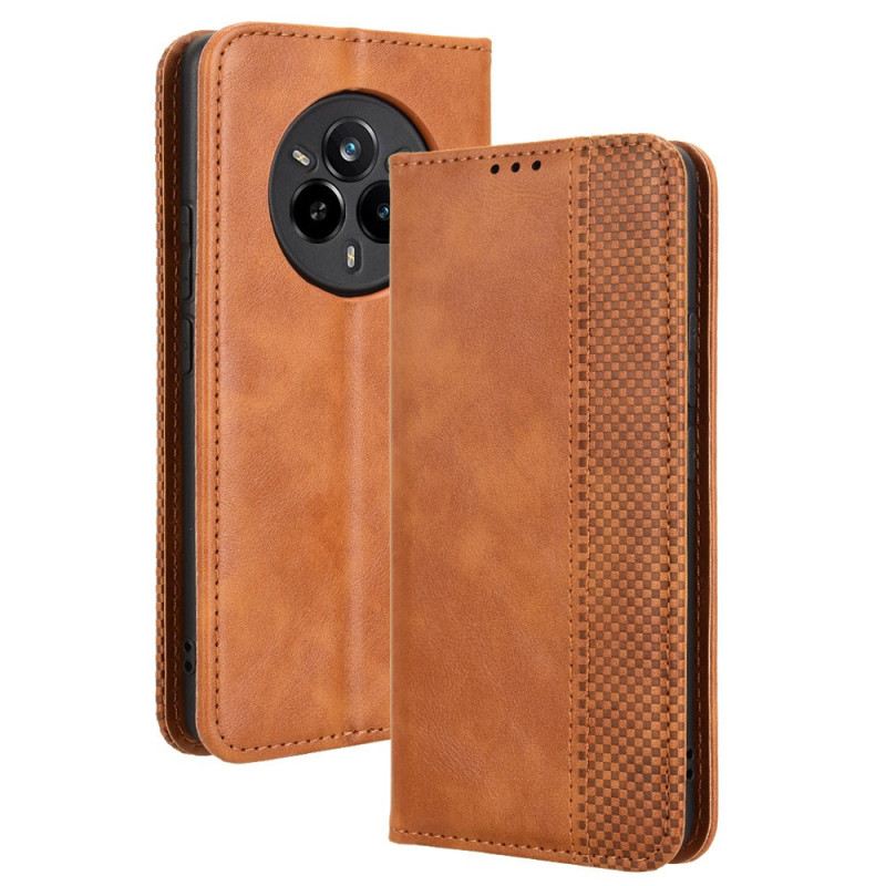Flip Case Für Realme 14 Pro 5g Vintage-friese