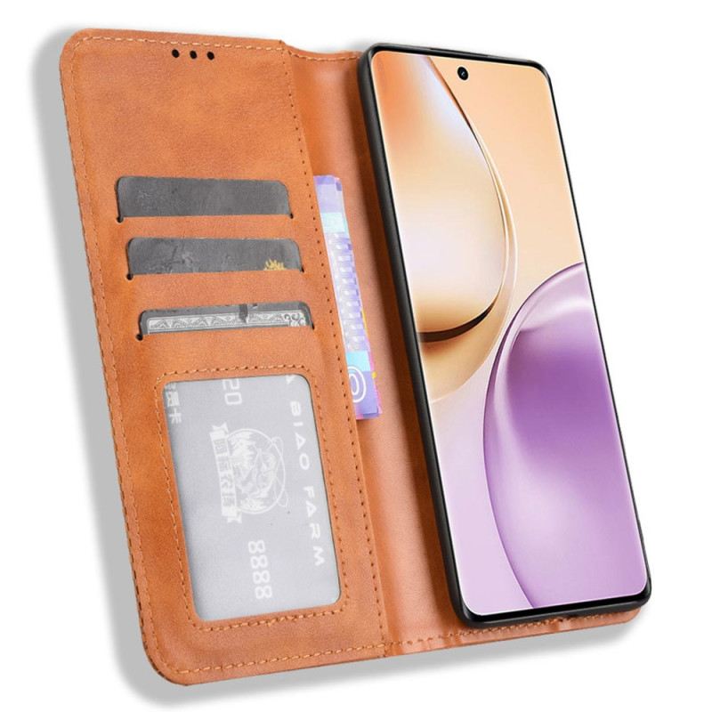 Flip Case Für Realme 14 Pro 5g Vintage-friese
