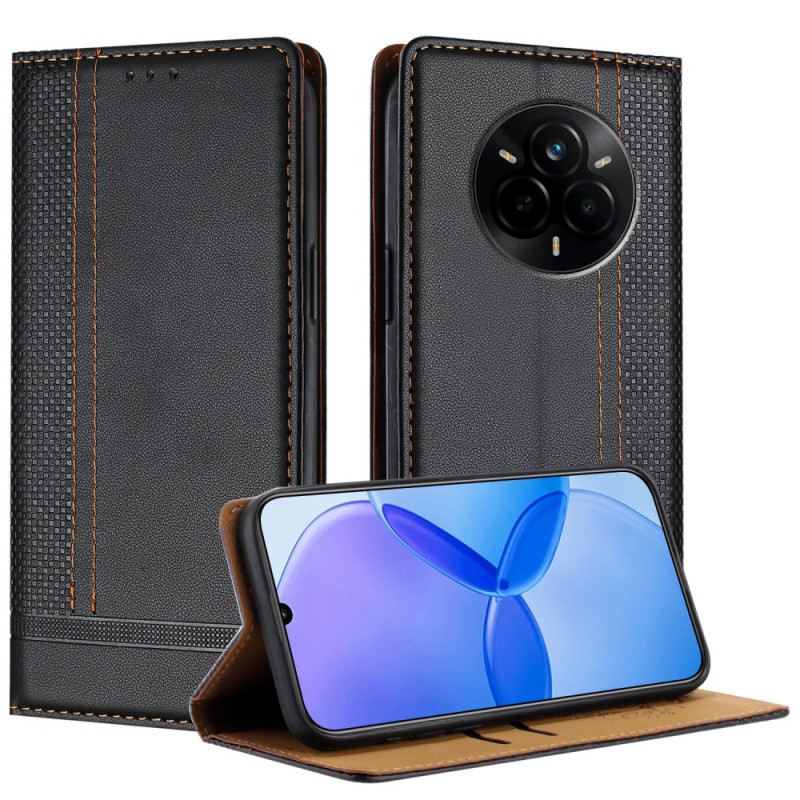Flip Case Realme 14 Pro 5g Gittermuster