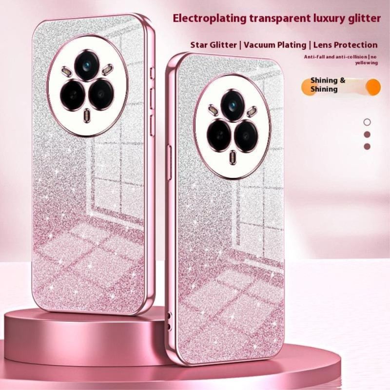 Hülle Für Realme 14 Pro 5g Farbverlauf-glitzer